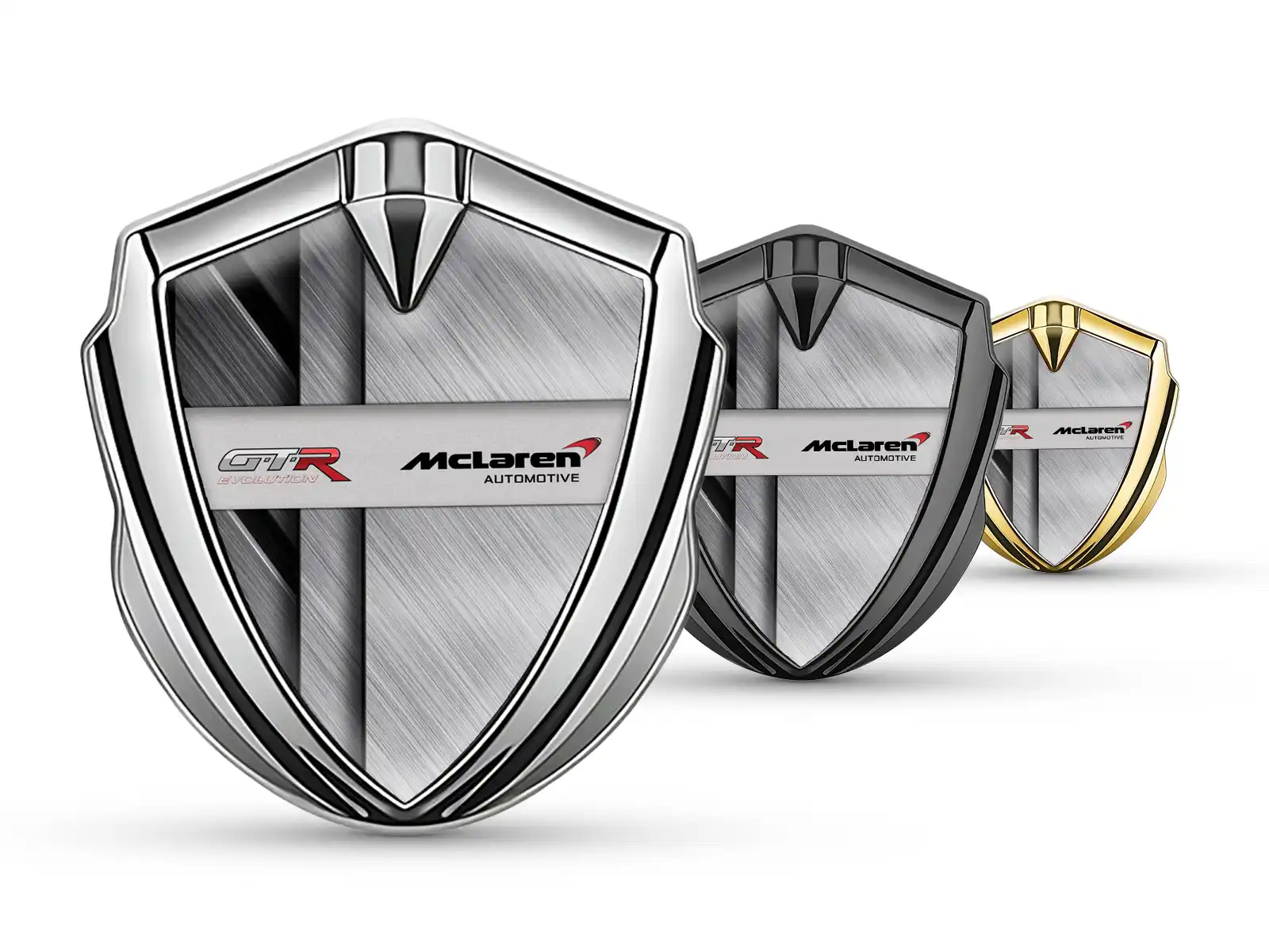 McLaren Emblem Car Badge Racing Design Glossy Finish